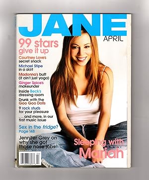 Jane Magazine, April, 1999. Mariah Carey Cover. Madonna; Michael Stipe; Jennifer Grey; Goo Goo Do...