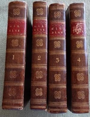 Histoire De Gil Blas De Santillane. 4 volume set.