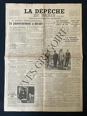 LA DEPECHE DE PARIS-N°115-MARDI 10 JUILLET 1945