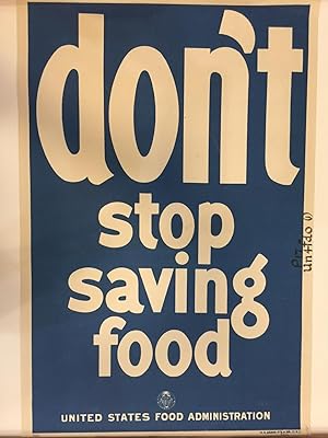 Don't Stop Saving Food