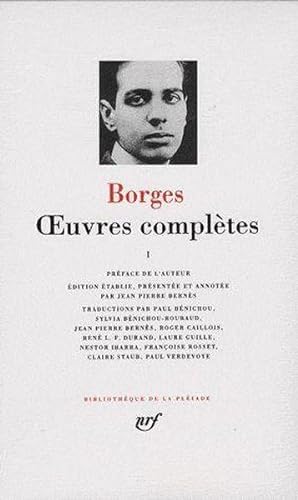 Oeuvres complètes / Borges. 1. Oeuvres complètes