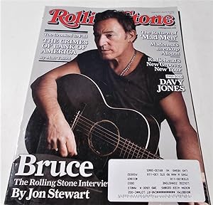 Rolling Stone (Issue 1153, March 29, 2012) Magazine (Cover Story and Photo: "Bruce [Springsteen]:...