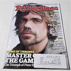 Rolling Stone (Issue 1157, May 24, 2012) Magazine (Cover Story and Photo: "Game of Thrones - Mast...
