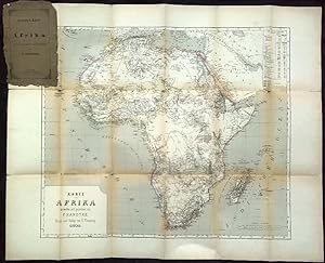 Karte von Afrika. Entworfen und gezeichnet von F. Handtke. Verhältniss 1 : 14 500 000. Grenzkolor...