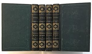 Histoire de la civilisation en france depuis la chute de l'empire romain (edition de 1868 en 4 to...