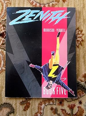 1990 ZENITH BOOK FIVE - SIGNED by both GRANT MORRISON & STEVE YEOWELL - First Edition