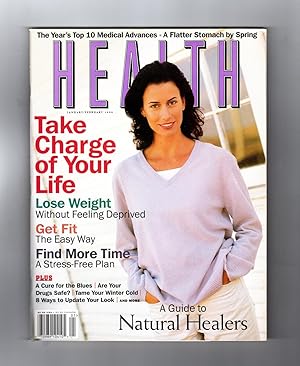 Health Magazine - January - February, 1999. Natural Healers; Cure for Timesickness; Food Lover's ...