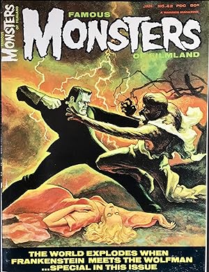 FAMOUS MONSTERS of FILMLAND No. 42 (January 1966) VF+