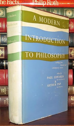 A MODERN INTRODUCTION TO PHILOSOPHY Readings from Classical and Contemporary Sources
