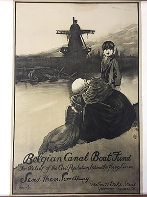 Belgian Canal Boat Fund for Relief of the Civil Population Behind the Firing Lines