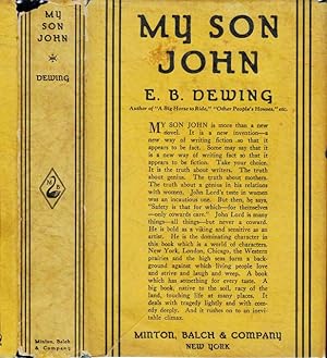 My Son John [INSCRIBED AND SIGNED]