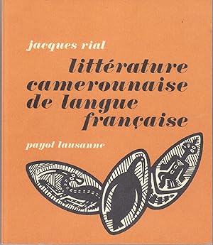 Littérature camerounaise de langue française