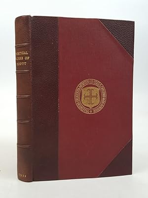 The Poetical Works of Sir Walter Scott [Finely Bound Oxford Edition]