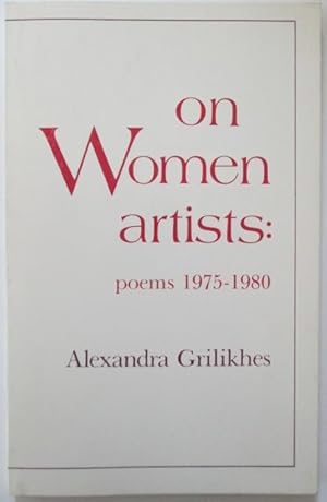 On Women Artists: poems 1975-1980