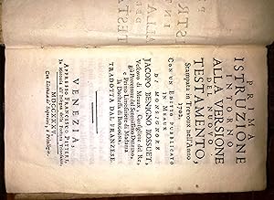 Prima istruzione intorno alla versione del Nuovo Testamento, stampata in Treuoux nell'anno 1702. ...
