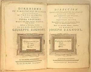 Direzione pe' viaggiatori in Italia colla notizia di tutte le poste, e i loro prezzi. Terza edizi...