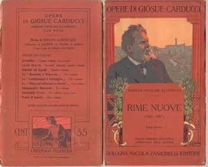 RIME NUOVE (1861-1887) con note. Dalla edizione definitiva approvata dall'autore.