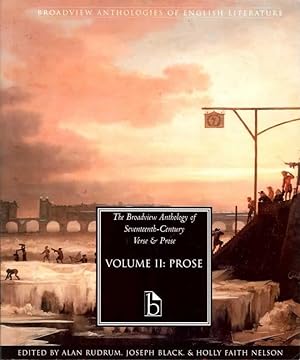 The Broadview Anthology of Seventeenth-Century Verse & Prose - Volume II: Prose