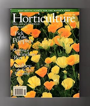 Horticulture Magazine - June - July, 1997. Poppies; Window Boxes For Shade; Astilbes; Native Wate...