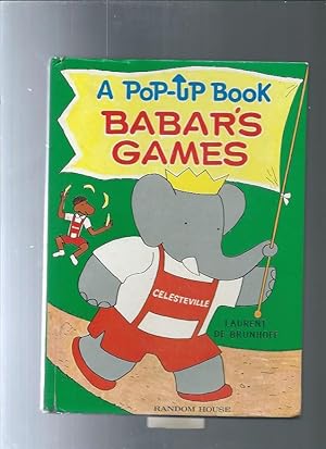 BABAR'S GAMES a pop-up book