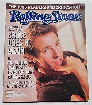 Rolling Stone (Issue 468, February 27, 1986) Magazine (Cover Feature: Artist of the Year: Bruce [...