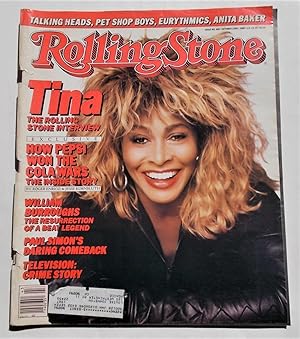 Rolling Stone (Issue 485, October 23, 1986) Magazine (Cover Feature: Tina [Turner]: The Rolling S...