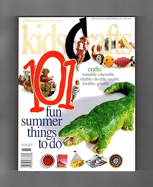 Kids Crafts 101 Magazine, Summer 1996, Volume 1, Number 1. A Special Edition of Michaels Arts & C...