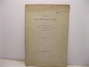 Sopra alcune rocce della val Sabbia. Nota letta nell'adunanza 25 maggio 1893 del Reale Istituto L...