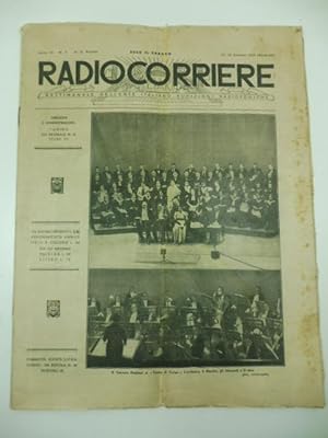 Radiocorriere. Settimanale dell'Ente Italiano audizioni radiofoniche, anno IX, n. 4