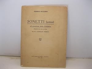 Sonetti (postumi) ad occasione della guerra preceduti da una lettera dell'Avv. Leopoldo Persico