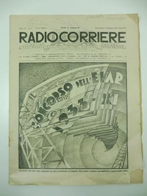Radiocorriere. Settimanale dell'Ente Italiano audizioni radiofoniche, anno IX, n. 5