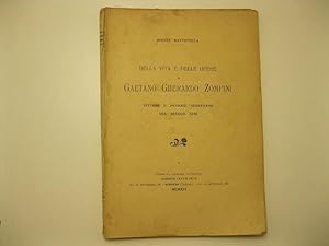 Della vita e delle opere di Gaetano Gherardo Zompini. Pittore e incisore nervesano del secolo XVIII