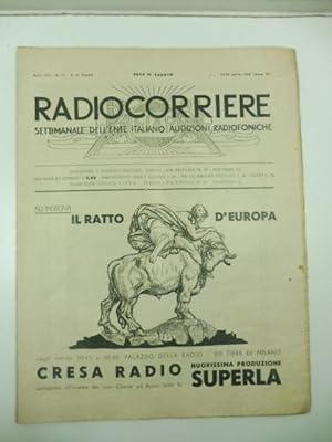Radiocorriere. Settimanale dell'Ente Italiano audizioni radiofoniche, anno VIII, n. 17
