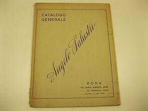 Angelo Salustri. Catalogo generale. Roma. V. Carlo Alberto 65 - 69. V. Tomacelli 24 - 25