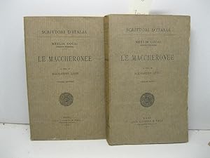 Le maccheronee a cura di Alessandro Luzio. Volume primo (-secondo)