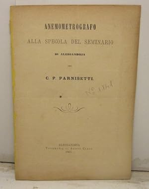 Anemometrografo alla specola del Seminario di Alessandria.