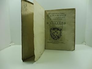Compendio della storia di M. Francesco Guicciardini nuovamente stampato. Al Serenessimo Principe ...