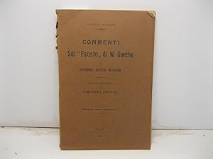 Commenti sul Fausto di W. Goethe di Hjalmar Hjorth Boyesen. Traduzione dal tedesco di Vincenzo Pa...