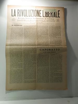 La rivoluzione liberale. Rivista storica settimanale di politica, anno I, n. 29, 12 ottobre 1922
