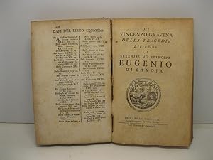 Di Vincenzo Gravina Giuerconsulto Della Ragion Poetica. Libri due. LEG. CON: Di Vincenzo Gravina ...