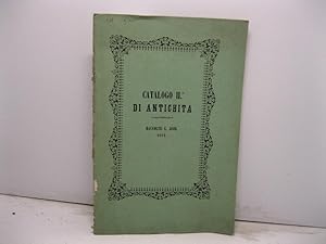 Catalogo secondo delle rare e pregevoli collezioni di antichita' italiane ampliate e possedute da...