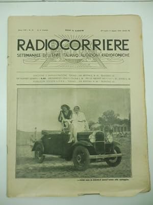 Radiocorriere. Settimanale dell'Ente Italiano audizioni radiofoniche, anno VIII, n. 31