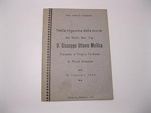 Nella trigesima della morte del Molto Rev. Sig. D. Giuseppe Ottavio Mellica. Prevosto e Vicario F...