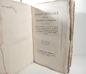 Foglio officiale della Repubblica italiana contenente i decreti, proclami, circolari ed avvisi ri...