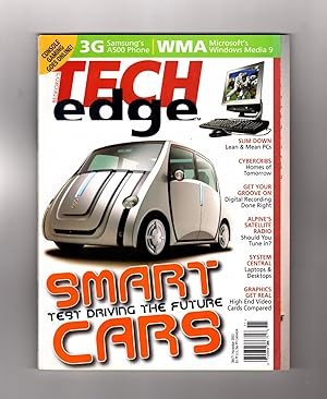 Bedford's Tech Edge Magazine - November, 2002. Smart Cars cover. Tomorrow's Home; AMD Hammer Proc...