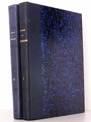 ( lot de 2 volumes ) Cours de Physique , école Polytechnique, 2e division 1940 - 1941 ; Cours de ...