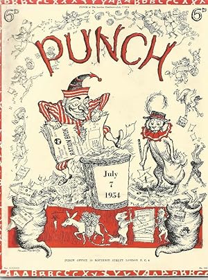 'Imaginary Conversations' in Punch, Vol.CCXXVII, No. 5938, July 7 1954