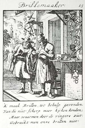 Der Brillenmacher von J.v. Luiken (pp.1-5, 1 Abb.).