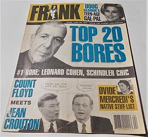 Frank Magazine #159 (January 20, 1994) Canada Humor Satire Parody Scandal