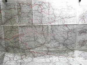Strassenkarte/Carte Routiere/Road Map, Blatt 27: Innsbruck-Villach-Bolzano (Bozen) mit Durchfahrt...